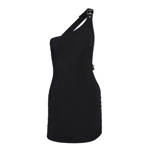 I.AM.GIA. Tiffanie One Shoulder Mini Dress - Black